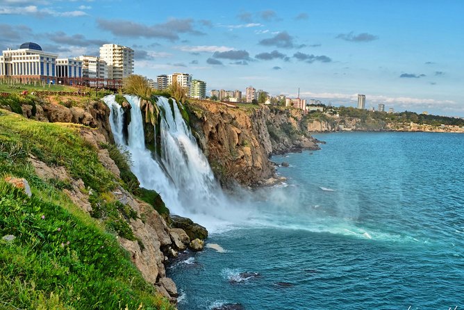 Antalya: City Tour w/Olympos Cable Car, Boat & Lunch - Lower Duden Waterfalls: The Cliffside View Factor