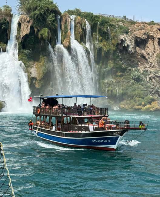Antalya: Duden Waterfall Relax Boat Trip with Lunch - Meeting point, timing, and how to show up smoothly