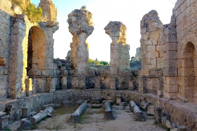 Antalya Excursion to Perge, Aspendos, side, Manavgat waterfall - Side: Peninsula Free Time for Sea Views and Wandering