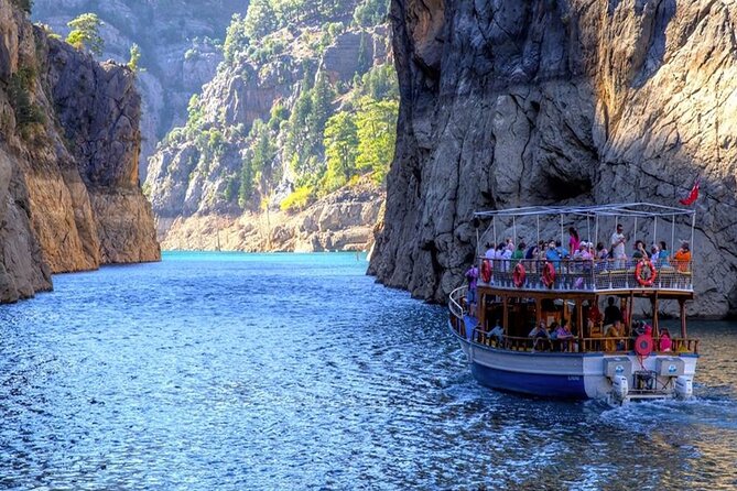 Antalya: Green Canyon Boat Trip with Lunch and Drinks - Boat ride basics: shade, swim time, and wildlife you can spot