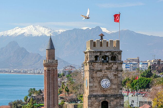 Antalya : Guided Old City Tour w/Cable Car&Waterfalls & Boat Trip - Dinopark Lunch Break: Fun for Kids, So-So for Adults