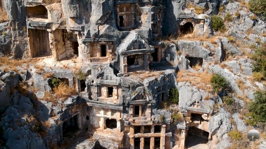 Antalya/Kemer: Kekova Sunken City, Demre & Lycia Day Tour - The Kekova Sunken City glass-bottom yacht cruise (and the swim stop)