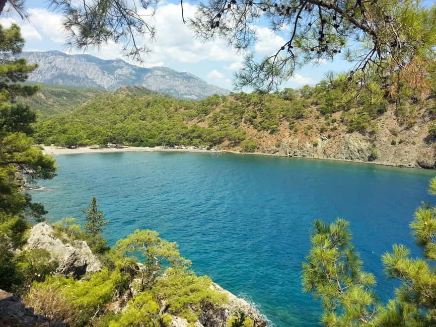 Antalya/Kemer Megastar Boat Trip w/Lunch & Hotel Pickup - Paradise Bay and the coastline views that keep the day moving