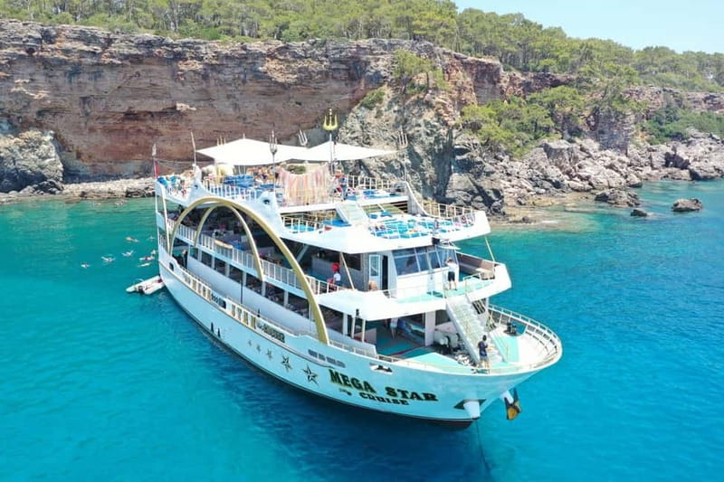 Antalya/Kemer Megastar Boat Trip w/Lunch & Hotel Pickup - Time on the water, what 5 to 9 hours really means for your day