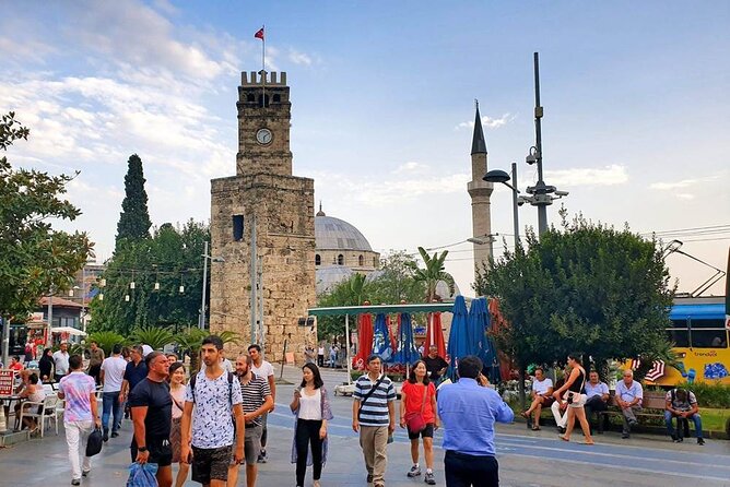 Antalya Luxury Old Town Tour with Cable Car & Boat Trip - First stop: Lower Düden Waterfalls and the promise of cliff views