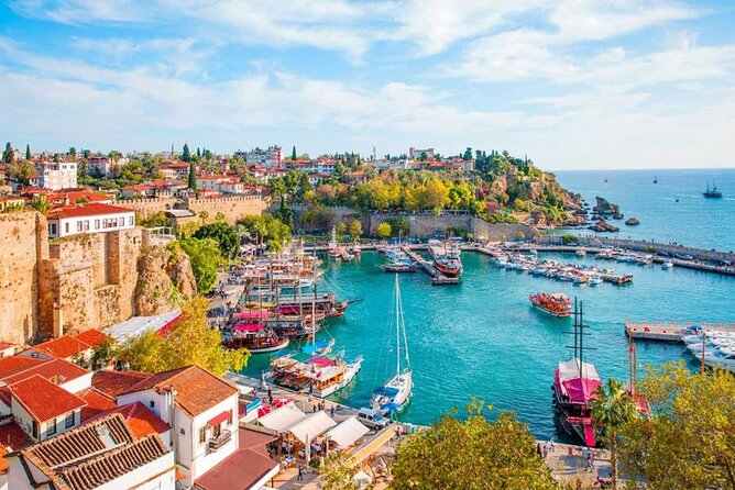 Antalya Luxury Old Town Tour with Cable Car & Boat Trip - Konyaalti lunch with a water view, and how to handle drink costs