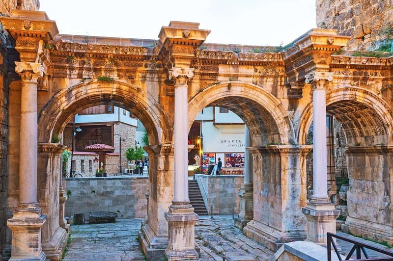 Antalya: Old City Tour w/Boat Trip, Cable Car & Waterfalls - The shopping stop question (sultanite and lokum)