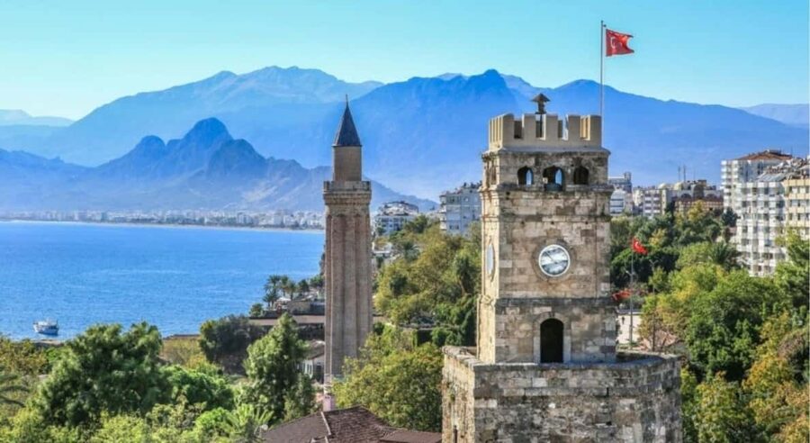 Antalya : Old City Tour w/Cable Car & Waterfalls & Boat Trip - Kaleiçi Old Town on foot: Roman arch to Seljuk minaret
