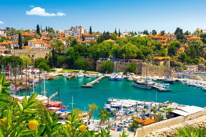 Antalya : Old City Tour w/Olympos Cable Car & Waterfalls & Boat - Kaleiçi Walking Tour, Free Roaming Time, and the Port Boat Twist