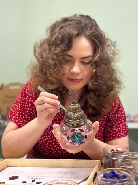 Antalya Old Town: Traditional Mosaic Lamp or Candle Workshop - Antalya Old Town Mosaic Lamp Workshop, in Plain Terms