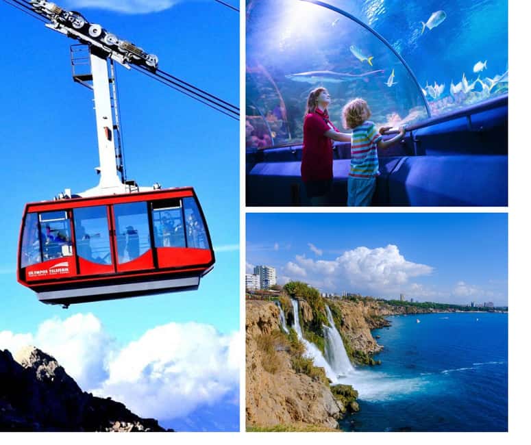 Antalya: Old Town with Aquarium or Cable Car & Waterfalls - Kaleiçi Old Town Walk: Hadrian’s Gate and Ottoman-Era Streets