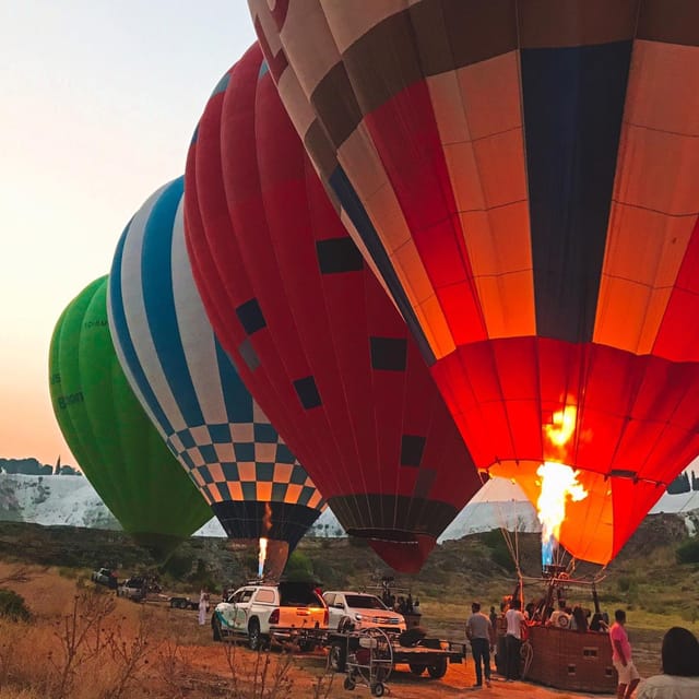 Antalya: Pamukkale Guided Tour With Optional Balloon Flight - Why Pamukkale from the air feels different