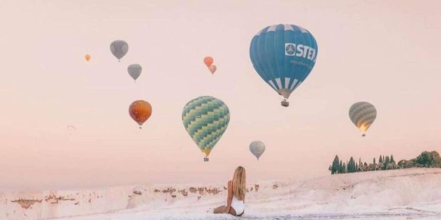 Antalya: Pamukkale Guided Tour With Optional Balloon Flight - Hierapolis ruins: focus on the stories that make it click