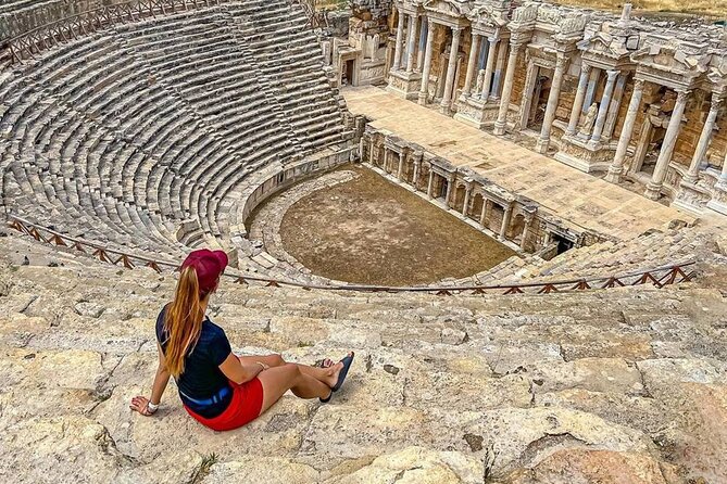Antalya Pamukkale Hot Springs & Hierapolis Tour With Lunch - Hierapolis ruins: ancient city time without feeling rushed