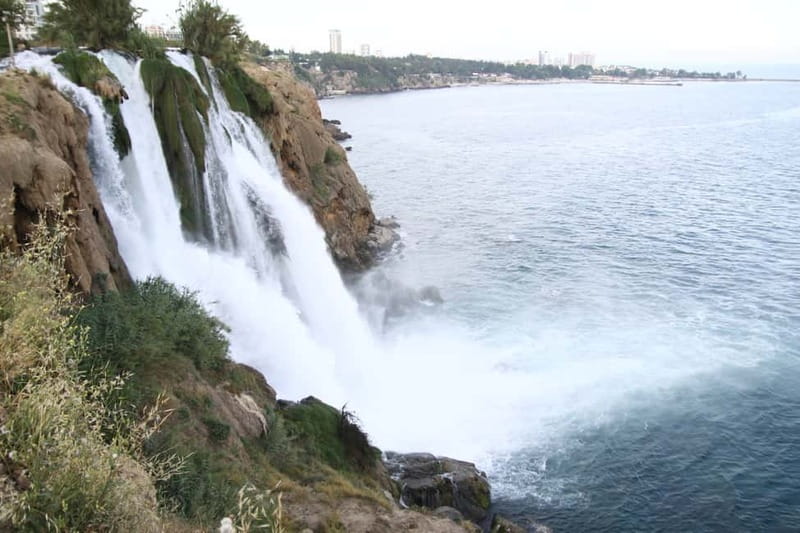 Antalya Private City Tour Waterfalls and Old Town Boat Tour - Düden Waterfalls: the whole point of the day