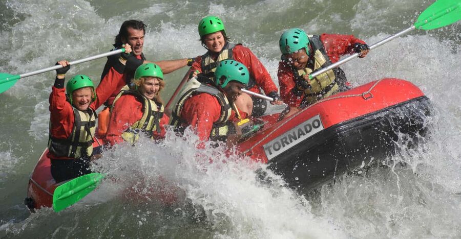 Antalya: Private Rafting, Zipline, Quad or Buggy w/ Lunch - Meeting Tornado Rafting and gearing up the right way