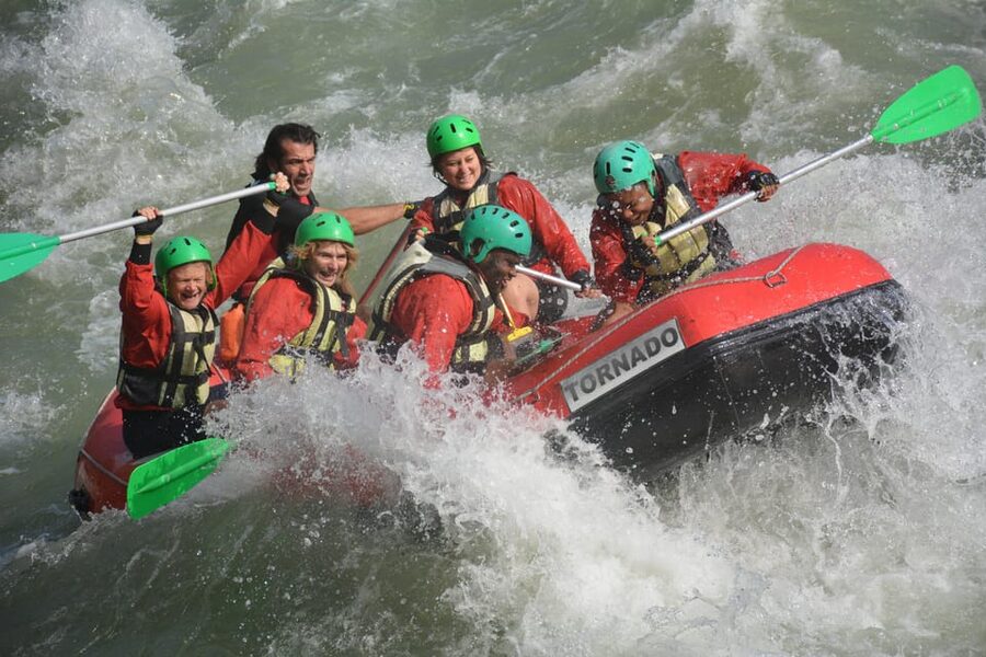 Antalya: Private Rafting, Zipline, Quad or Buggy w/ Lunch - Lunch by the river: 3 courses that actually help your energy