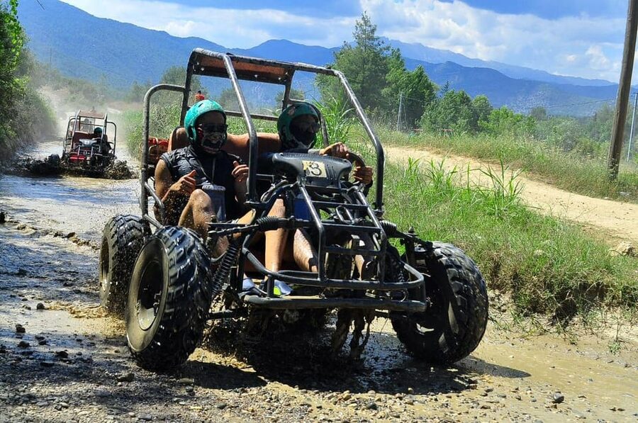 Antalya: Private Rafting, Zipline, Quad or Buggy w/ Lunch - Zipline after rafting: safety coaching and a calmer view