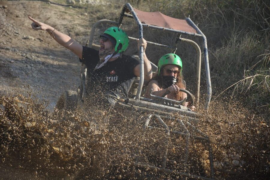 Antalya: Private Rafting, Zipline, Quad or Buggy w/ Lunch - Buggy or quad ride: mud, dust, rocky trails, and optional chaos