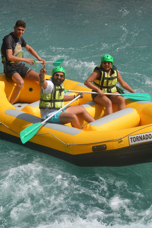 Antalya: Private Rafting, Zipline, Quad or Buggy w/ Lunch - Private rafting on 14 km with 10 rapids, plus swim breaks