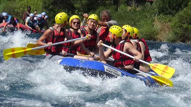 Antalya: Rafting at Köprülü Canyon + Lunch - Safety briefing and gear fitting, plus the cold-water reality