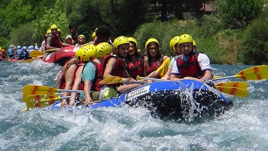 Antalya: Rafting at Köprülü Canyon + Lunch - The Köprüçay River run: rapids, swims, and teamwork
