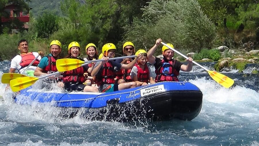 Antalya: Rafting at Köprülü Canyon + Lunch - Finish area recap, optional photos, and the ride back