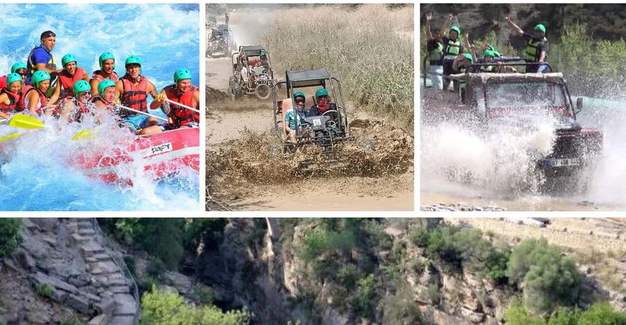 Antalya: Rafting Jeep Buggy&Quad Safari zipline canyon visit - What to bring so your day stays fun