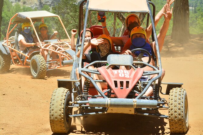 Antalya: Rafting, Jeep Safari, Buggy & Zipline 4-in-1 Combo Tour - Buggy safari tracks: muddy fun, real speed, and a footwear must