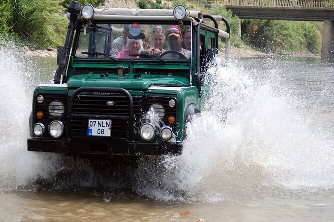 Antalya Super Combo W/Rafting ,Jeep Safari ,Quad Biking & Zipline - Getting picked up in Antalya and Lara Beach without losing the morning