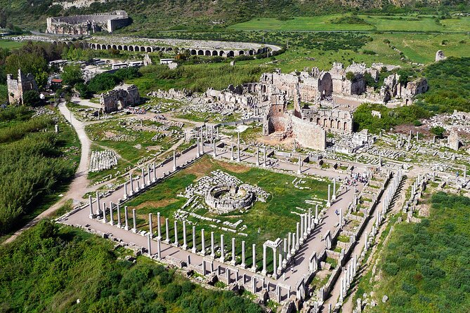 Antalya Tour To Perge Aspendos And Side With Manavgat Waterfall - Aspendos Theatre: when Roman ruins still host real events