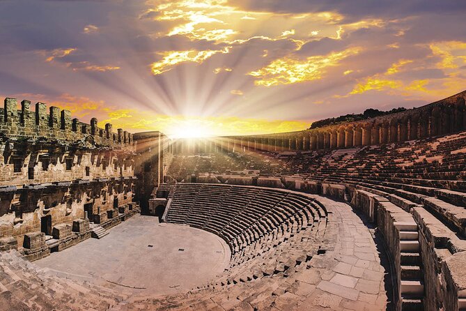 Antalya Tour To Perge Aspendos And Side With Manavgat Waterfall - Perge Ancient City: Roman planning you can read with your eyes