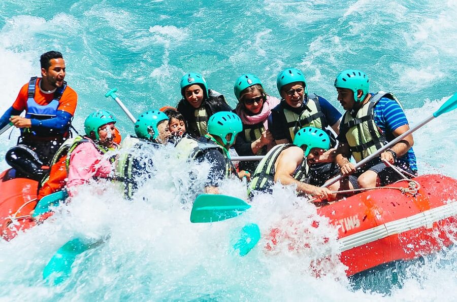 Antalya: Ziplining, Rafting, Jeep Tour & Quad Safari w/Lunch - The Lunch Break by the River: Included, Timed, and Not Just a Formality