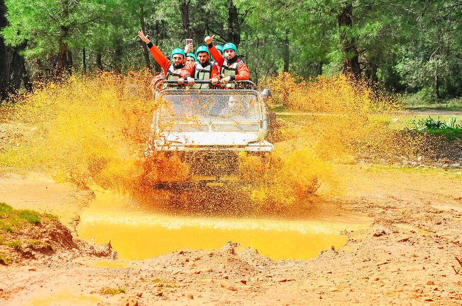 Antalya: Ziplining, Rafting, Jeep Tour & Quad Safari w/Lunch - Timing and Transfers: How the Day Really Runs