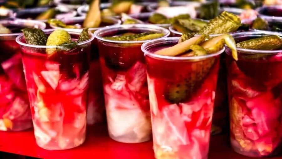 Authentic Food Tour in Istanbul’s Asian Side – Kadıköy - Ozcan famous pickle, turşu suyu, and the sour start