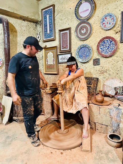 Avanos: Pottery Workshop with Clay Making Experience - Finished Products Showcase and the Shop Moment