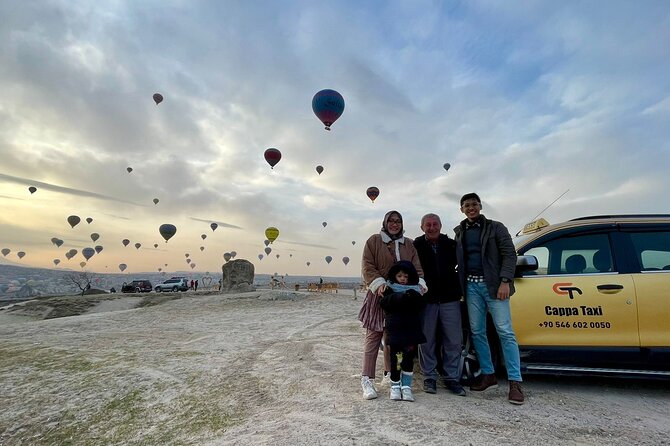 Balloon Watching & Sunrise Experience - Ortahisar red valley, Panorama-style photos, then back to your hotel