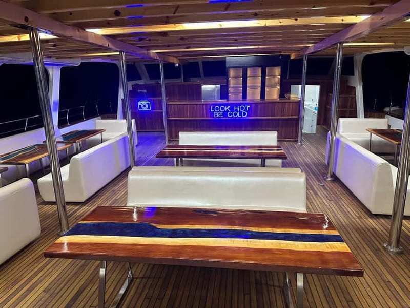Belek/Antalya/Kemer: Suluada Sunset Boat Tour with Dinner - First bay: the sunset stop that sets the mood early
