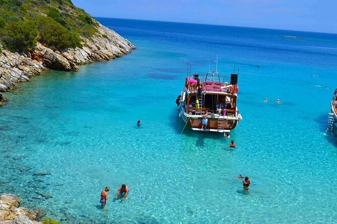 Bodrum Orak Island (Turkish Maldives) Boat Trip - Orak Adası: your main swim break on Orak Island