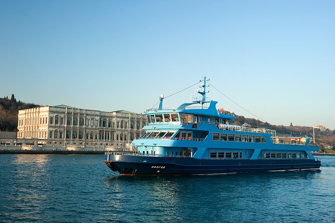 Bosphorus Dinner Cruise & Entertaintment & Private Table & Wi-Fi - Bosphorus Bridge at night: the LED light show moment