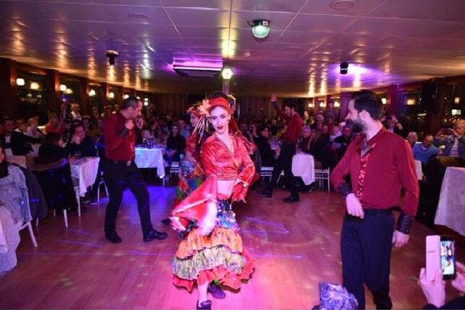 Bosphorus Dinner Cruise & Night Show from Istanbul - Reading the Night Route: From Kız Kulesi to Fatih Sultan Mehmet Bridge