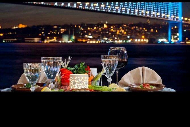Bosphorus Dinner Cruise Tour with Private Table - The Route: Passing European and Asian Shores After Dark