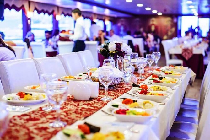Bosphorus Dinner Cruise with Turkish Night Show Non-Alcoholic - The Bosphorus at night: views you can count on