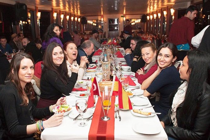 Bosphorus Night Cruise with Dinner, Shows and Party - The Live Shows: Whirling Dervish, Henna Night, Kafkas, Romany, and a DJ