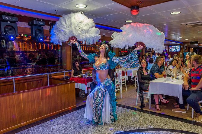 Bosphorus Sightseeing Cruise with Turkish Live Show and Dinner - Dolmabahçe Palace at Night: Big Scale and European-Style Drama