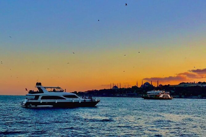 Bosphorus Sunset: An Enchanting Yacht Cruise in Istanbul - Dolmabahçe, Çırağan, and the Ottoman waterfront vibe