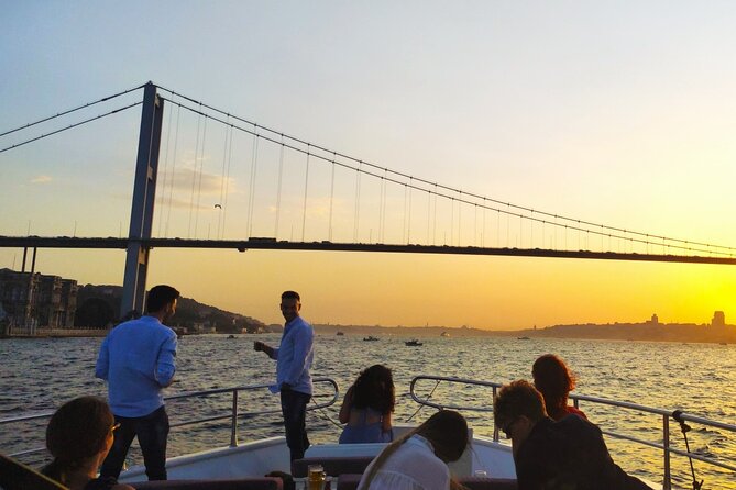 Bosphorus Sunset: An Enchanting Yacht Cruise in Istanbul - Crossing the strait: FSM Bridge and the shift to the Asian shore