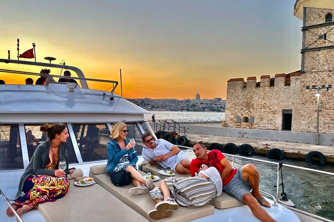 Bosphorus Sunset Yacht Cruise with Snacks and Live Guide - Live English Commentary: Guides Like Robert and Youssuf