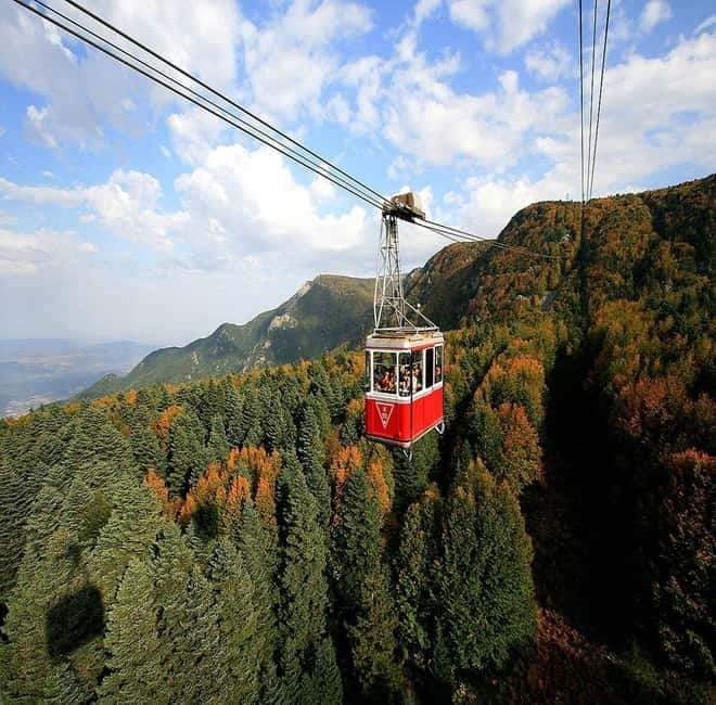 Bursa Nature Tour with Lunch & Cable Car (optional) - Cable car ride to Bursa center: 20 to 25 minutes of bird’s-eye views