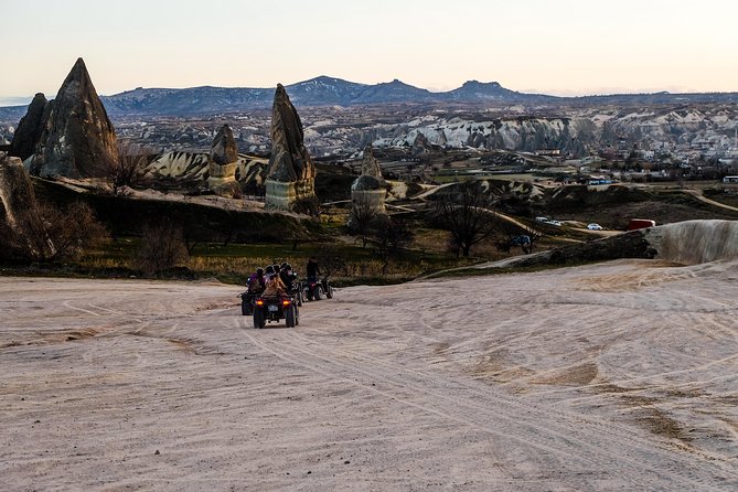 Cappadocia 2-Hours Sunset ATV Quad Tour w/Free Hotel Transfer - Hotel pickup timing, helmets, and your first ride minutes